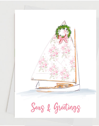 SEAS & GREETINGS - Note Card