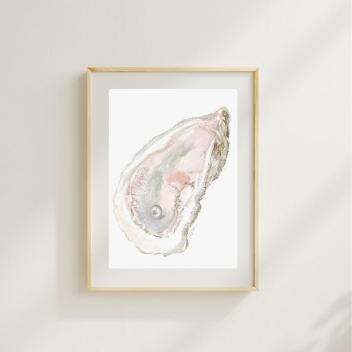 SINGLE OYSTER - Art Print