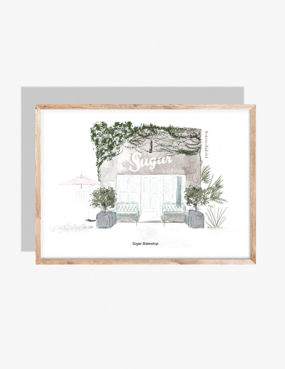 SUGAR BAKESHOP - Art Print