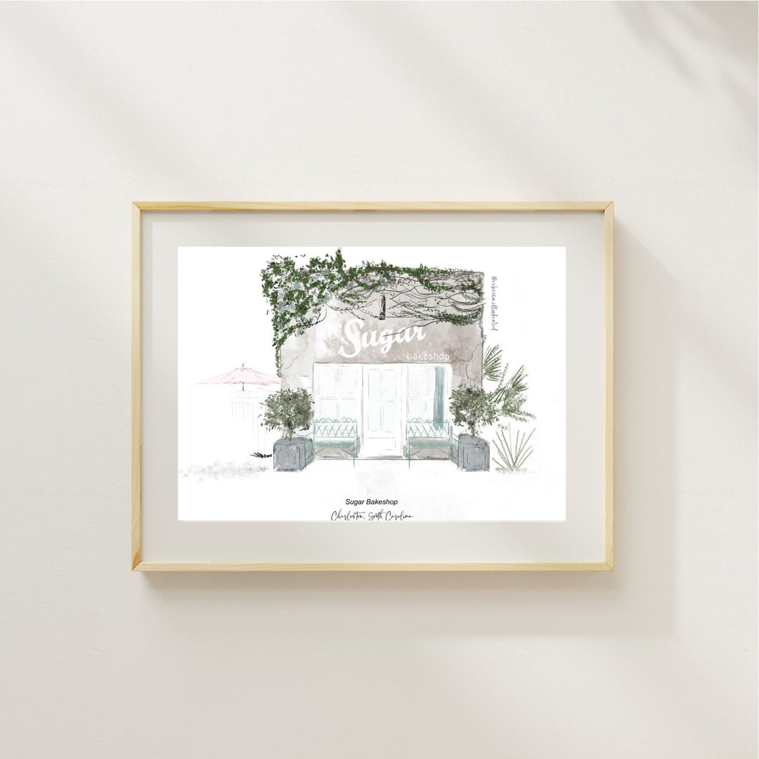 SUGAR BAKESHOP - Art Print