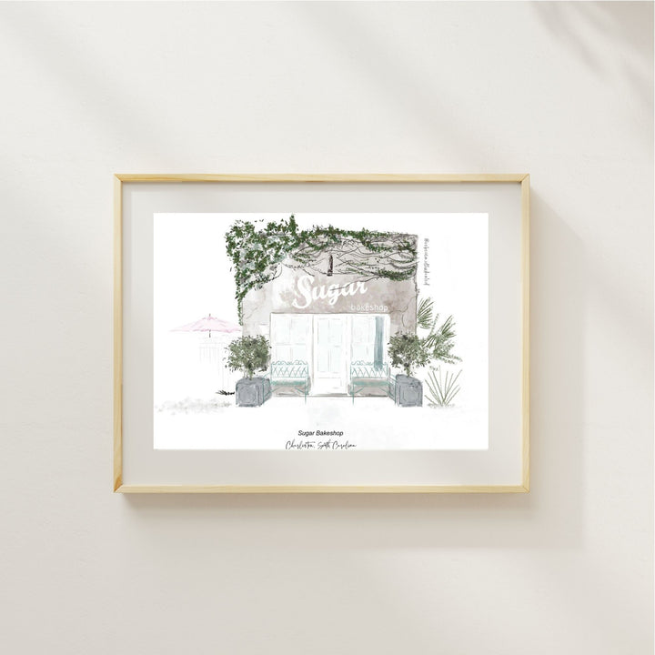 SUGAR BAKESHOP - Art Print
