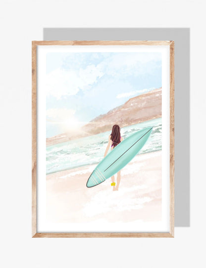 SURFSIDE SERENITY - Art Print