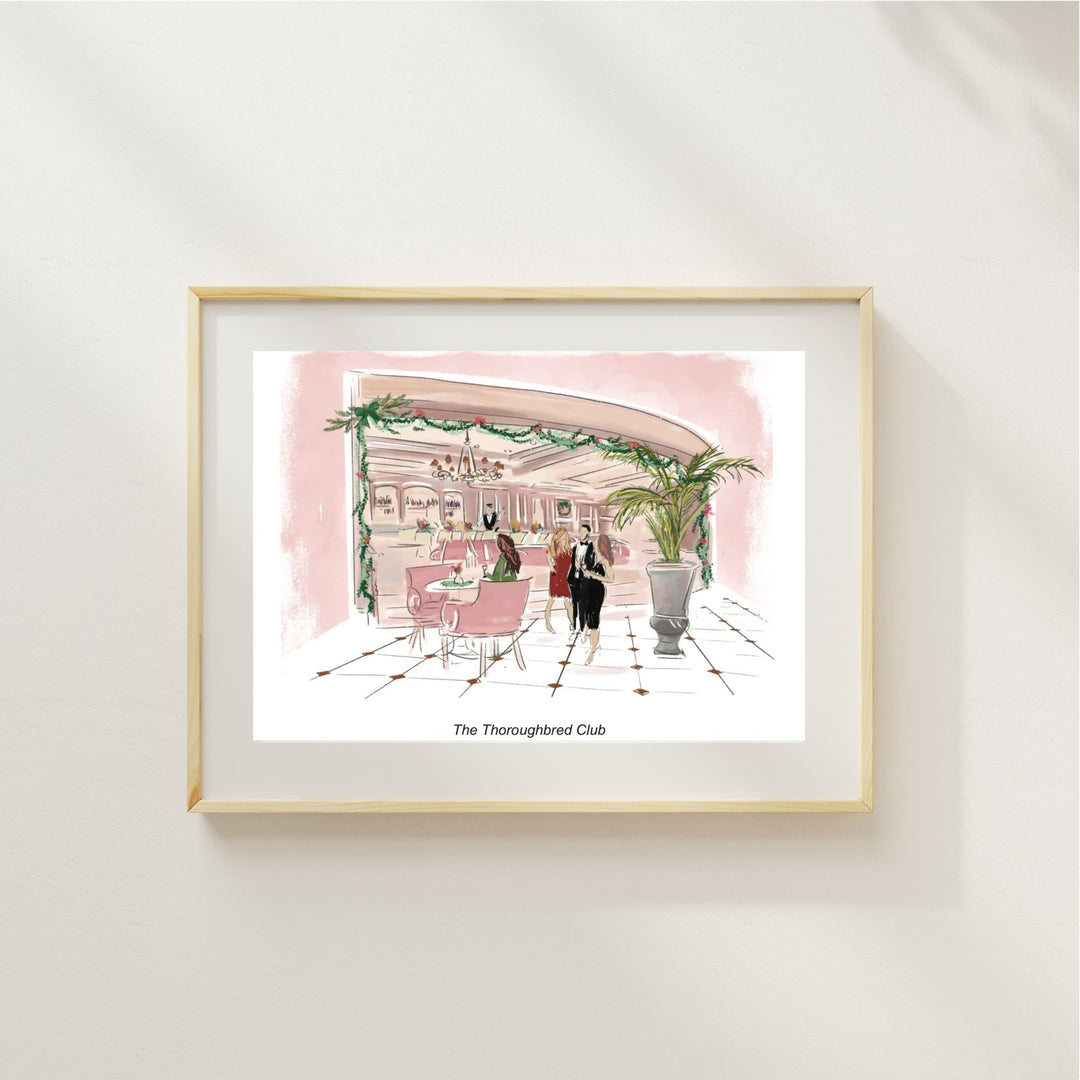 THE THOROUGHBRED CLUB - Art Print