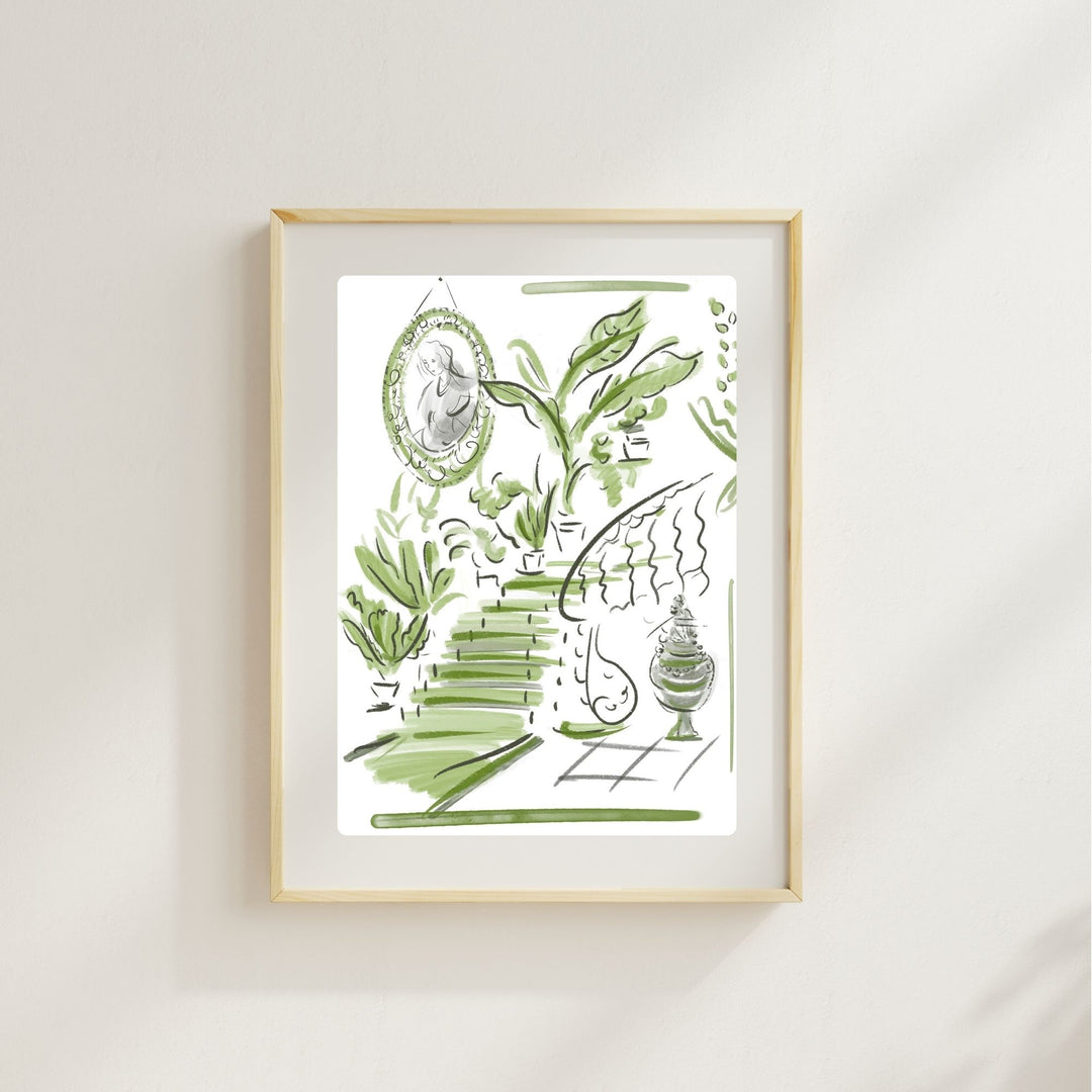 TUSCANY ENTRYWAY - Art Print