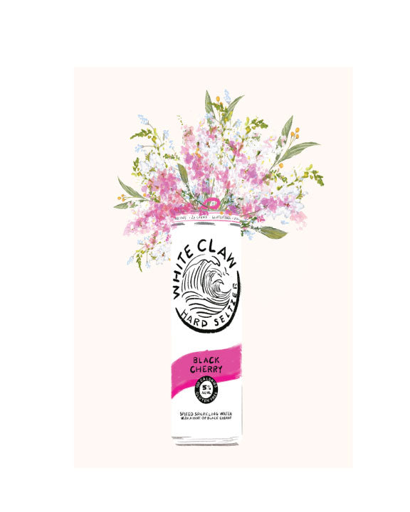 FLOWER DRINK - Note Card