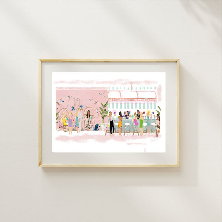 ZACH'S DAIQUIRI'S - Art Print