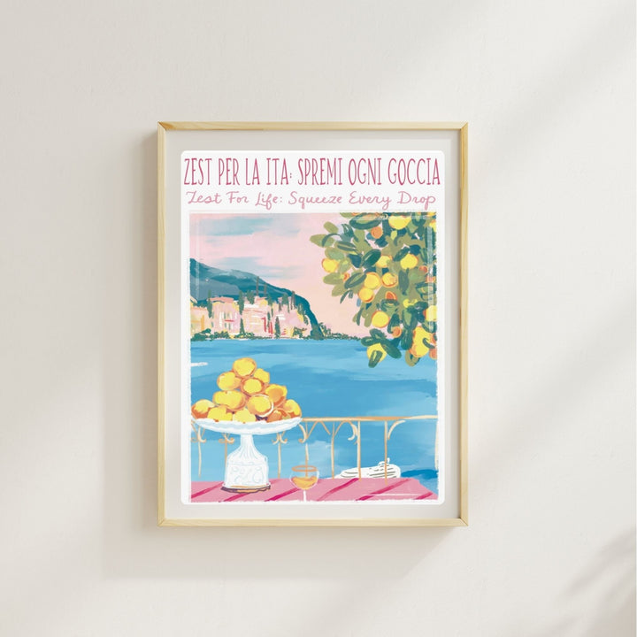 ZEST FOR LIFE - Art Print