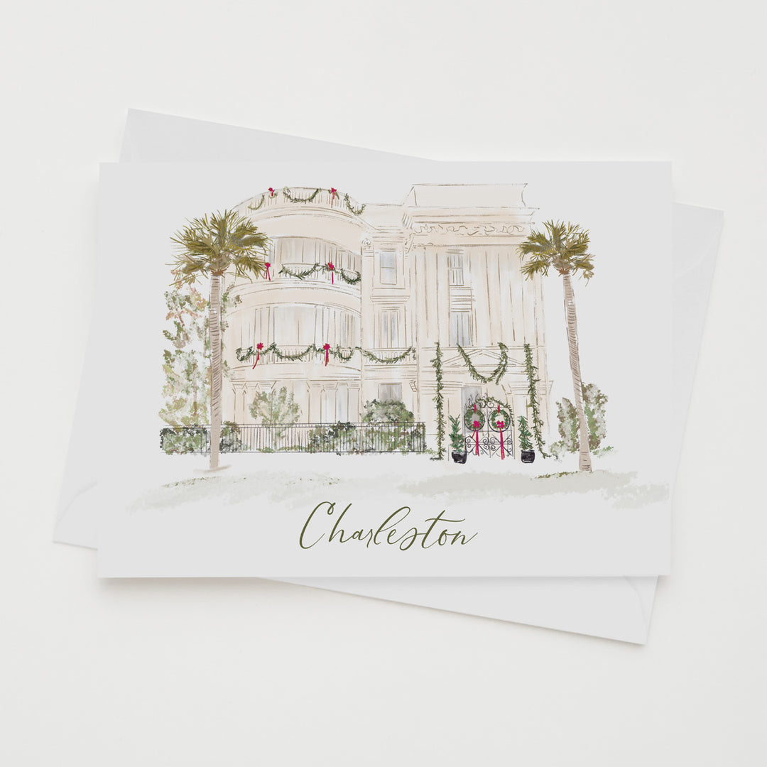 CHARLESTON CHRISTMAS - Note Card