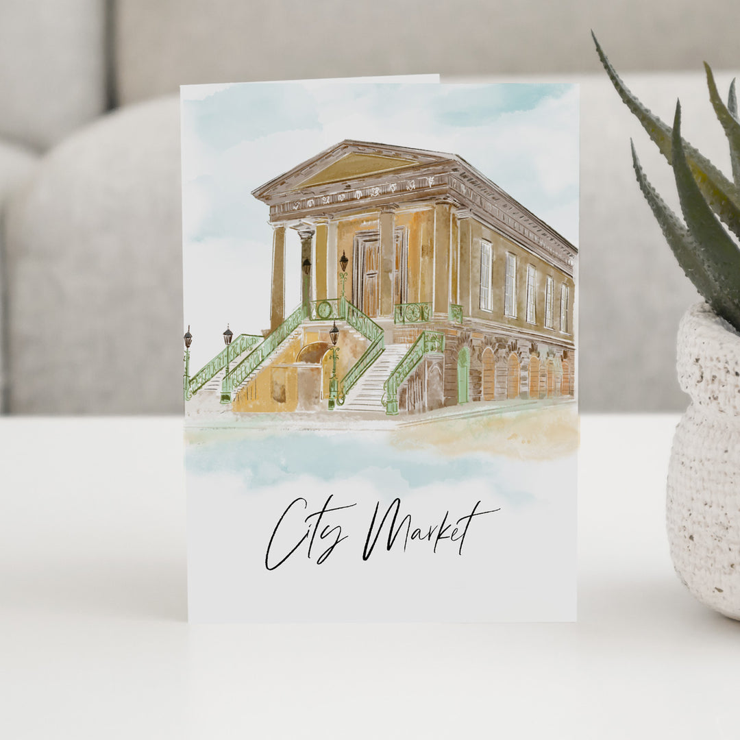 CITY MARKET - Note Card