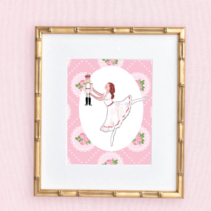 CLARA & THE NUTCRACKER - Art Print