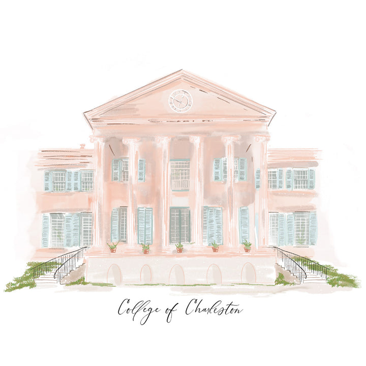COLLEGE OF CHARLESTON - Note Card