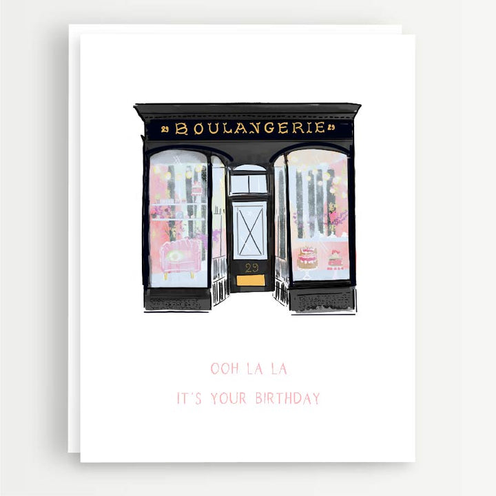 OOH LA LA, IT'S YOUR BIRTHDAY - Note Card