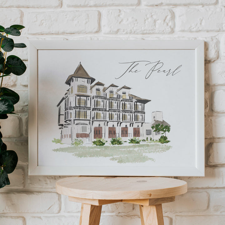 THE PEARL, FL - Art Print