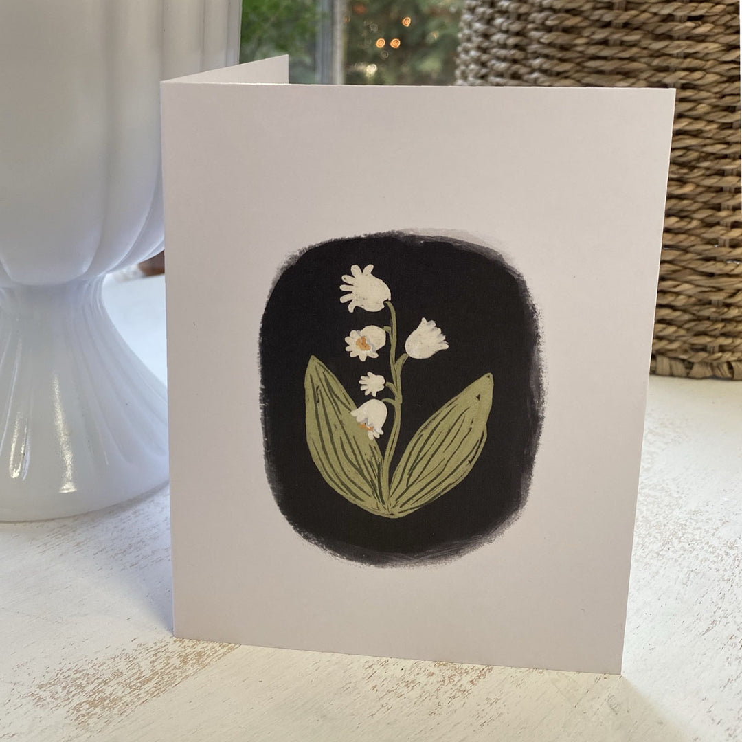 LILY OF THE VALLEY - Note Card