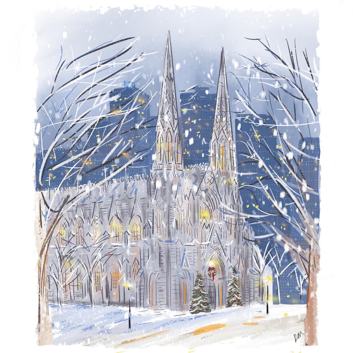 ST. PATRICK'S CATHEDRAL NYC - Art Print