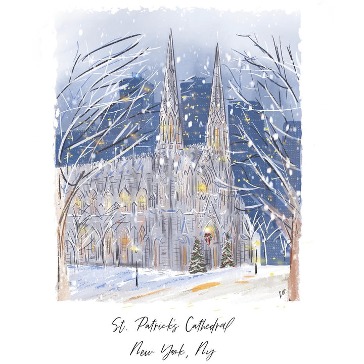 ST. PATRICK'S CATHEDRAL NYC - Art Print