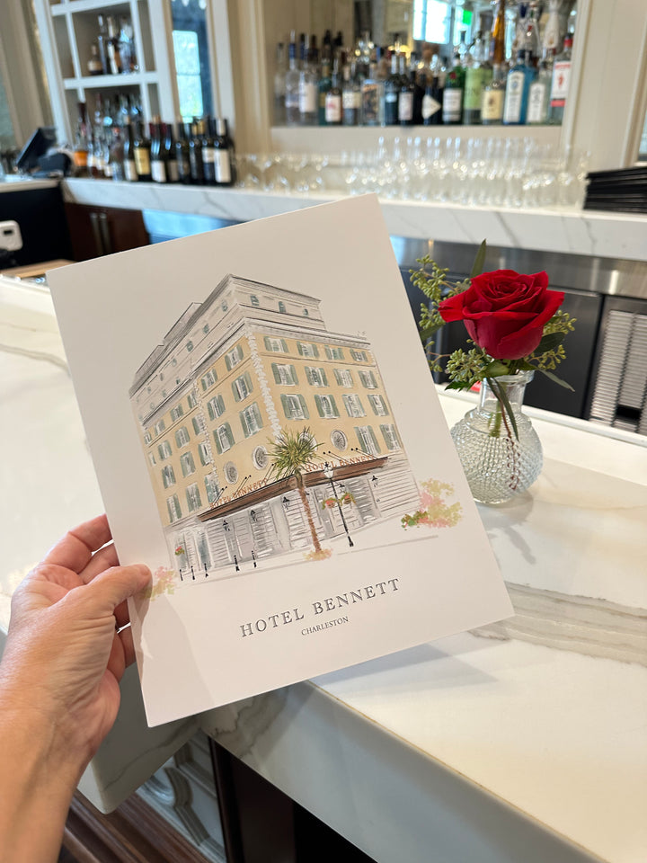 HOTEL BENNETT- Art Print
