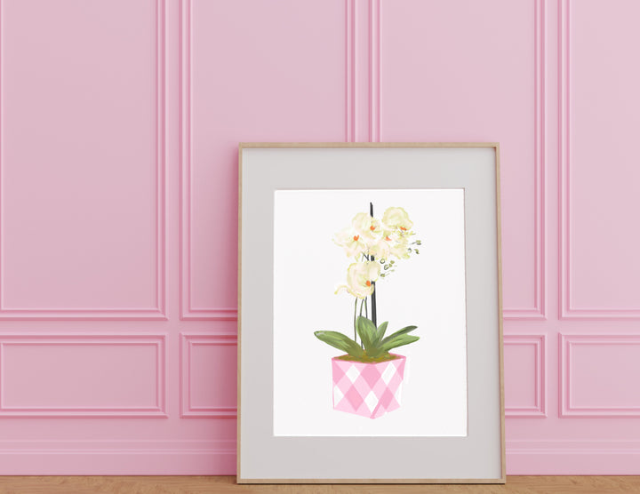 ORCHID PICK ONE - Art Print