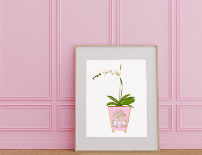 ORCHID PICK ONE - Art Print
