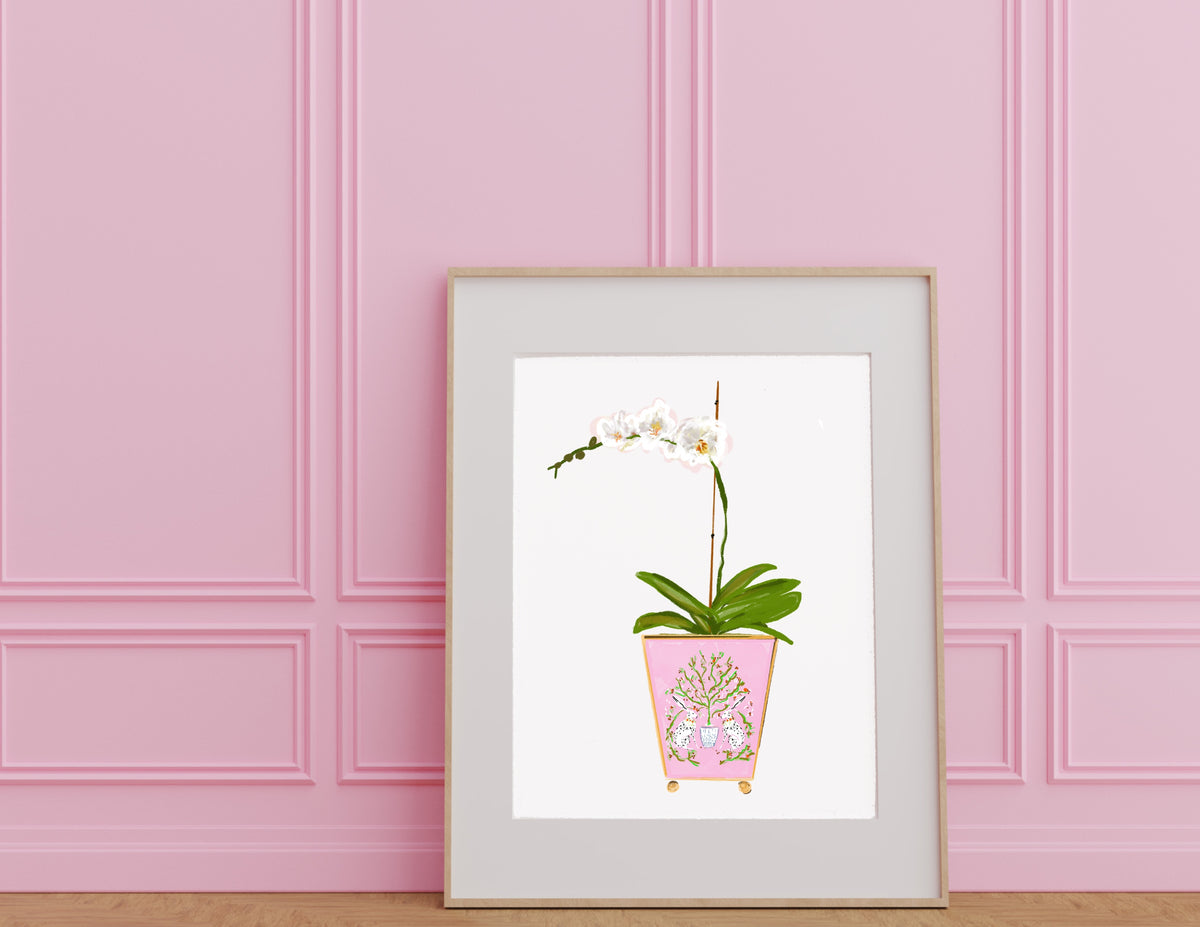 ORCHID PICK ONE - Art Print