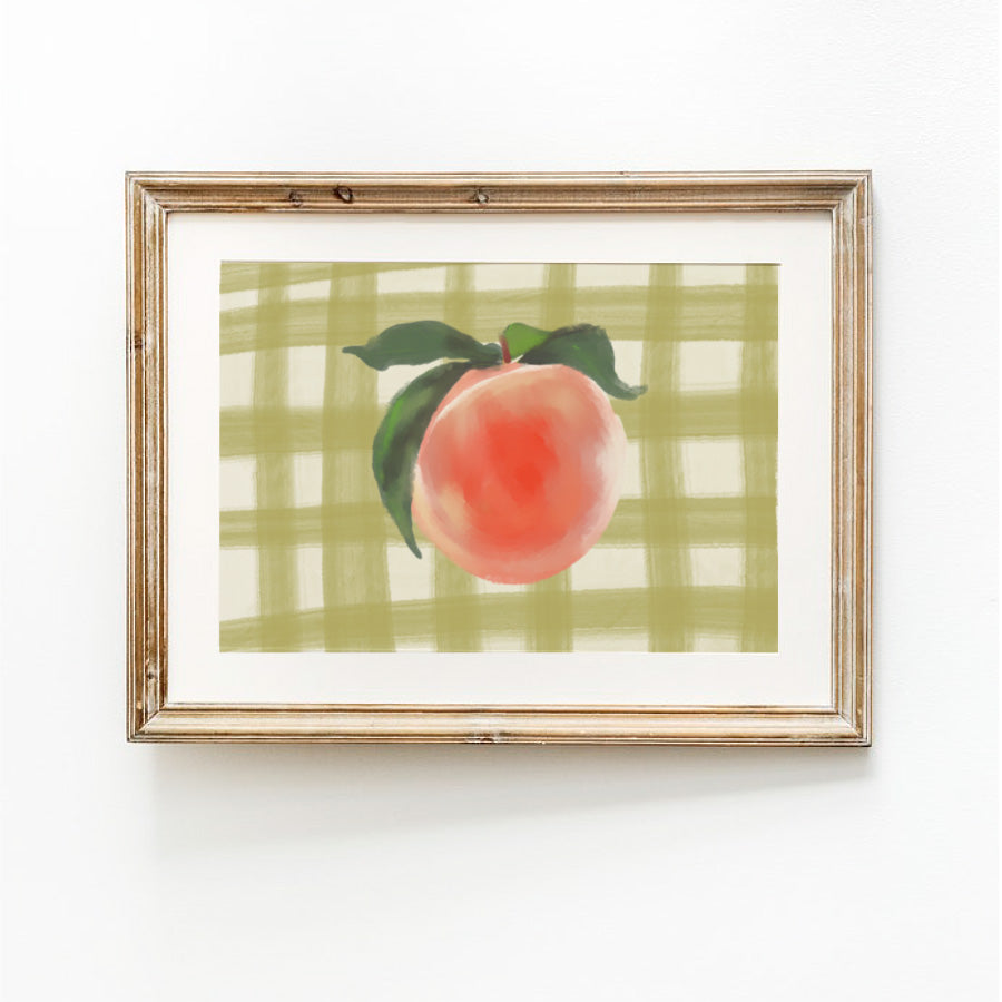 SUMMER PEACH - Art Print