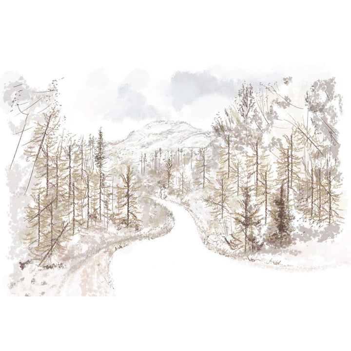 THANKSGIVING ROAD - Art Print